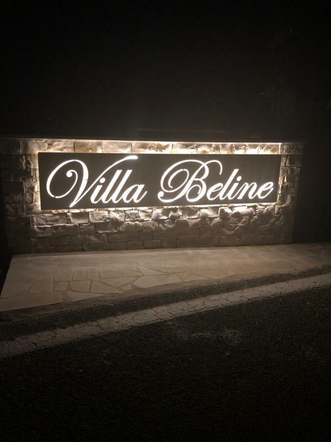 Villa Beline Direct Aan Zee, Verwarmd Zwembad En Sauna Трибань-Крушица Екстер'єр фото