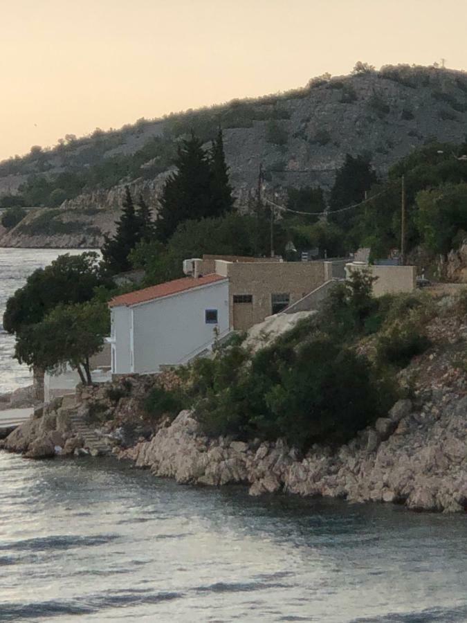 Villa Beline Direct Aan Zee, Verwarmd Zwembad En Sauna Трибань-Крушица Екстер'єр фото